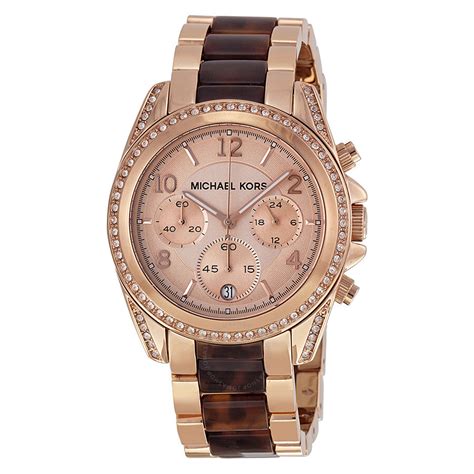 michael kors rose watches|rose gold mk watch cheap.